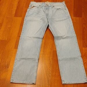 Ariat Men's Light Blue Straight Jeans